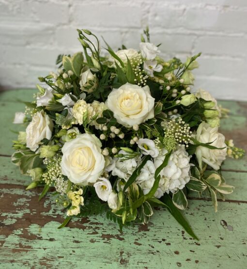 white posy by Rose&Mary