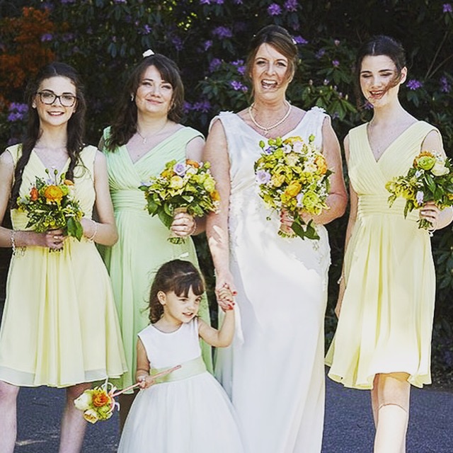 Denise and her bridesmaids Pembroke Lodge Richmond