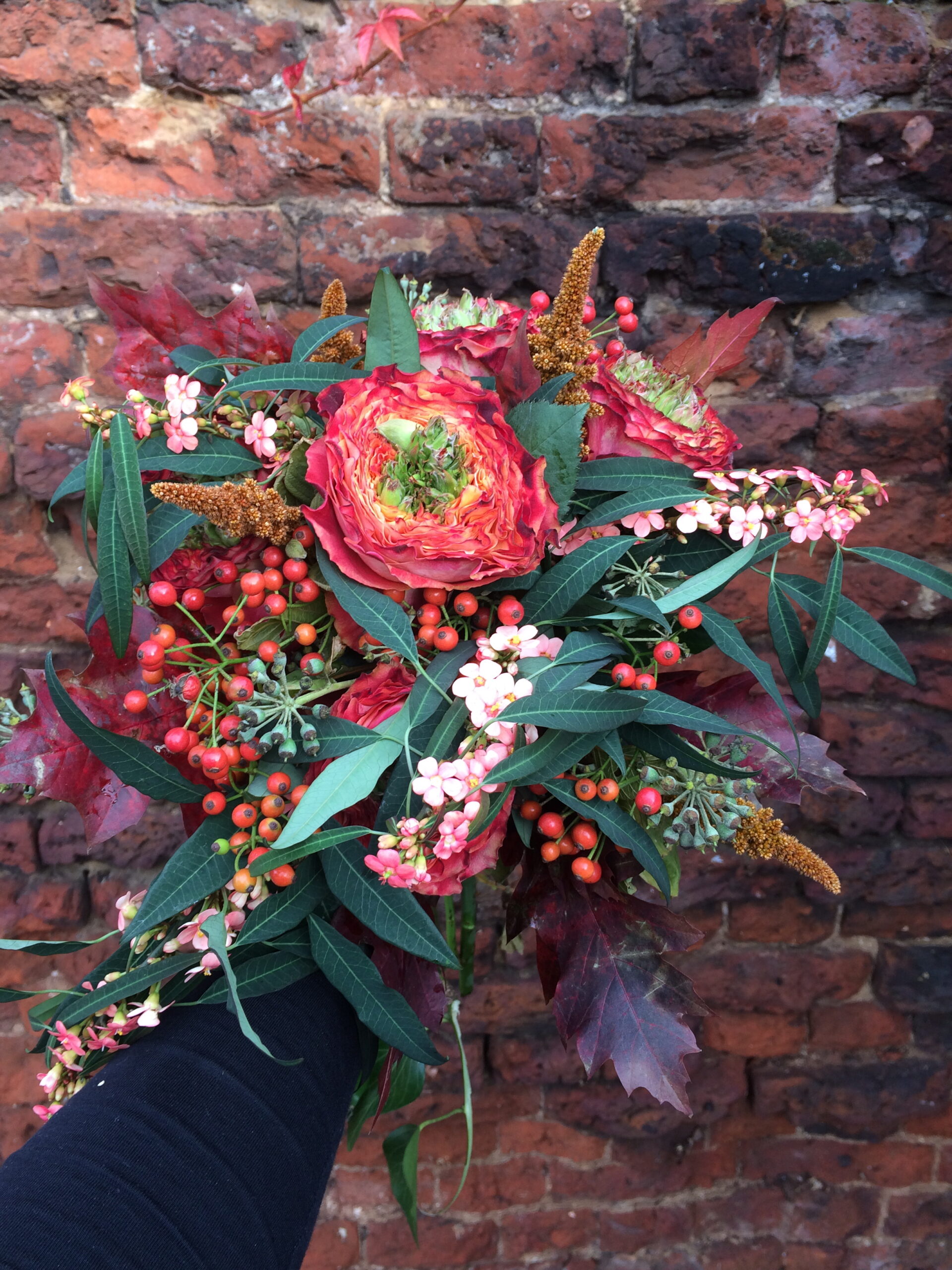 winter wedding bouquet