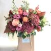 autumn bouquet pastel