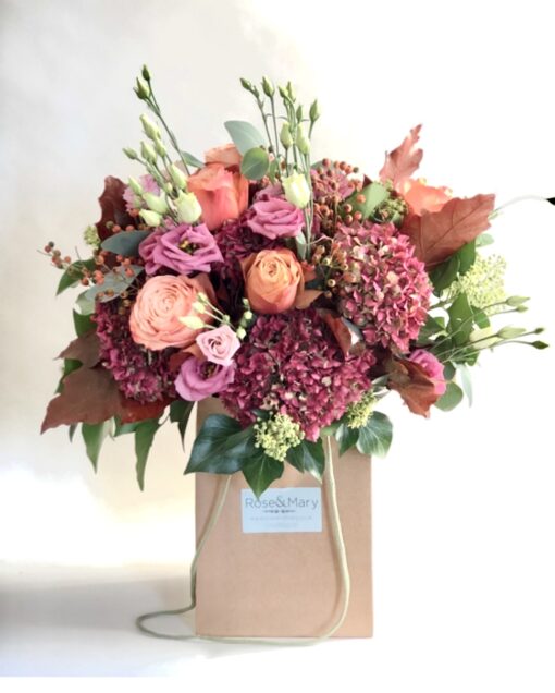 autumn bouquet pastel