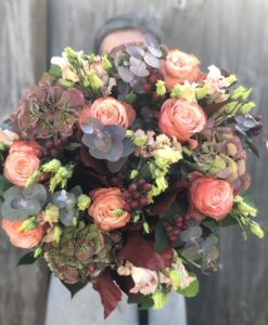 autumn bouquet pastel